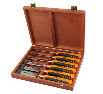 Zdjęcie produktu dla Bahco 424P-S6-EUR, Zestaw dłut, Czarny, Pomarańczowy, 285 mm, 235 mm, 42 mm, 1,39 kg