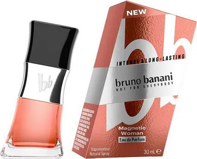 Produktbild von Bruno Banani Magnetic Woman Eau de Parfum für Damen 30 ml