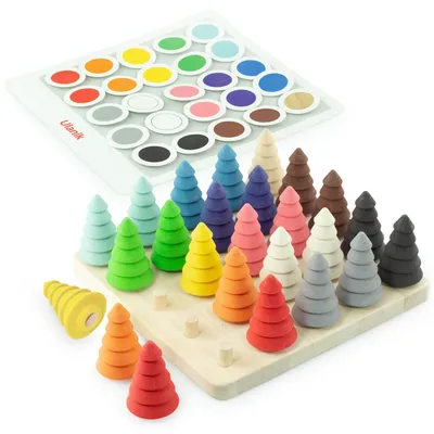 Produktbild von Montessori Holzspielzeug "Magic forest"