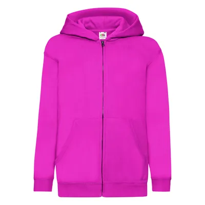 Produktbild von Fruit OF The Loom Kids Classic Hooded Sweat Jacket (62-045-0)