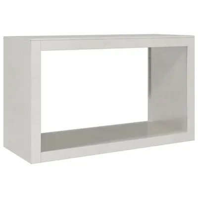 Produktbild von vidaXL Brennholzregal 100x40x60 cm Edelstahl