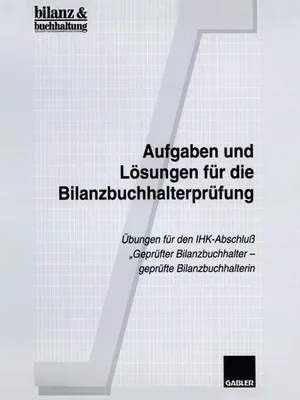 Image de Aufgaben und Lösungen für die Bilanzbuchhalterprüfung