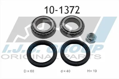 Produktbild von IJS GROUP 10-2012 Radnabe Hinten für BMW 3 Touring (E91)