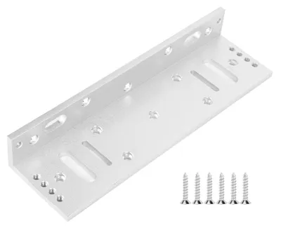 Produktbild von Tür-L-Montagehalterung aus Aluminiumlegierung, Ständer für elektrisches Magnetschloss, 500 kg