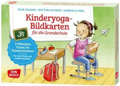 Produktbild von Kinderyoga-Bildkarten für die Grundschule