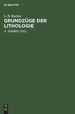 Produktbild von Grundzüge der Lithologie