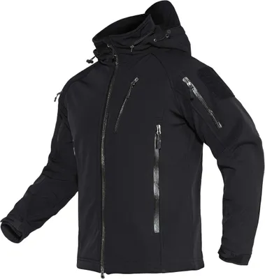Produktbild von Wasserabweisende Softshelljacke für Herren mit Fleecefutter
