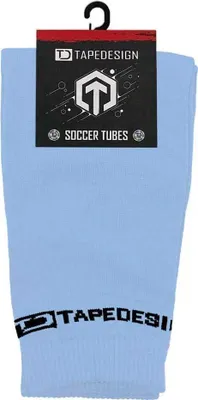 Productafbeelding van Tapedesign® – "TUBES" 1 paar voetbalkousen, lichtblauw (uni) - Voetbal