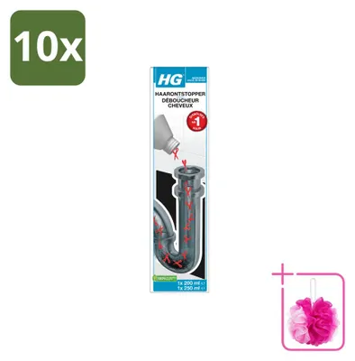 Produktbild von 10 x HG Haarontstopper - 450 ml - Sparpackung - 10 Stücke