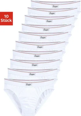 Produktbild von LE JOGGER Slip 10 er-Pack weiß Größe 7