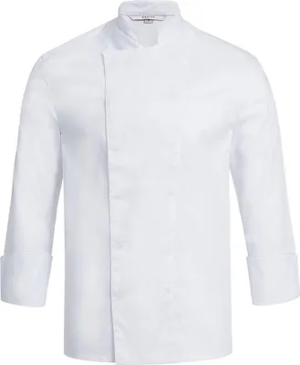Produktbild von Greiff GASTRO MODA Herren Cuisine Basic Kochjacke Regular-Fit Weiß M