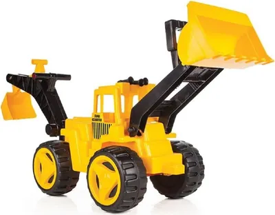 Produktbild von Pilsan Super spielzeugbagger 42 cm gelb/schwarz