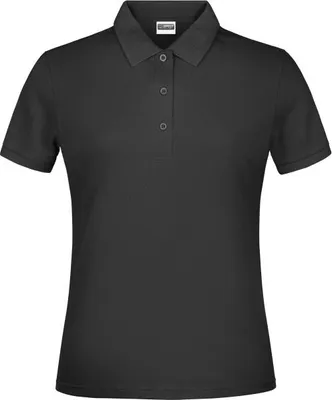Produktbild von Promo Polo Lady Klassisches Poloshirt black, Gr. 3XL