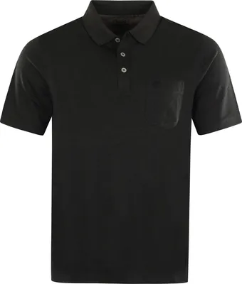 Produktbild von hajo Polo & Sportswear Herren-Poloshirt schwarz 52