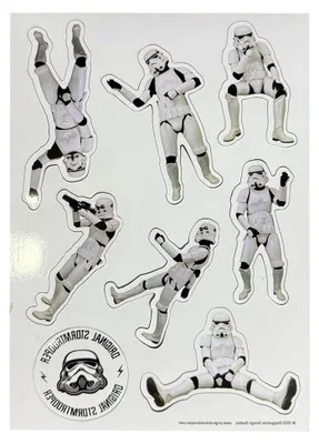 Produktbild von Star Wars Kühlschrankmagnete - Magnetset für Fans und Geek-Räume