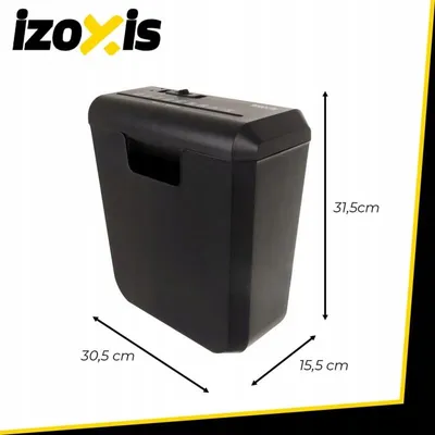 Obrázek produktu pro IZOXIS 26136 Skartovač dokumentů 10 L