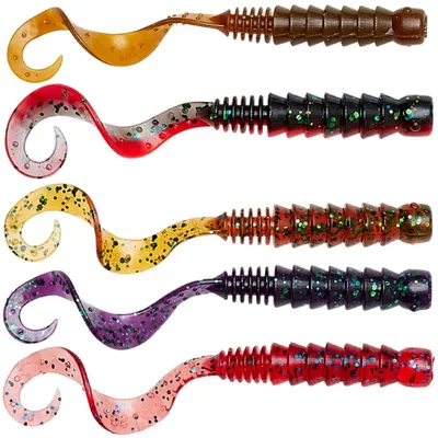 Produktbild von Savage Gear Pro Grub 5cm 0,8g - 8 Gummijigs, Farbe:Motor Oil