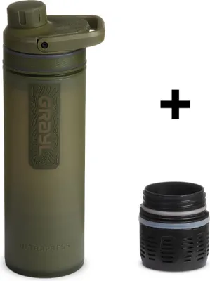 Produktbild von GRAYL UltraPress™ Purifier Bottle Olive Drab + Ersatzfilter