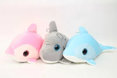 Zdjęcie produktu dla Maskotka pluszowa Delfin 30 cm mix wzorów
