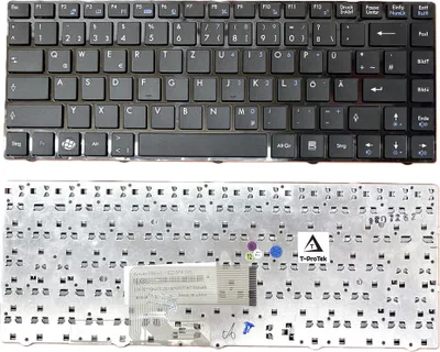 Image de FRANÇAIS - clavier noir pour MSI CR420 / CR420 (MS-1454)