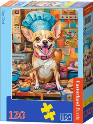 Produktbild von CASTORLAND Puzzle Hundeschnauze 120 Teile