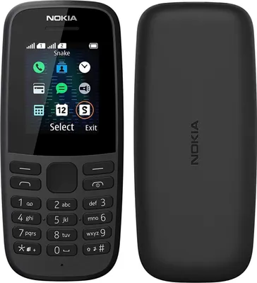 Immagine prodotto di Cellulare Nokia 105, 4,49 cm (1,77 pollici), 2019, Dual SIM, colore: nero