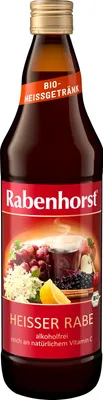 Produktbild von RABENHORST Heißer Rabe 6er Pack (6 x 700 ml) – Unser klassisches Heißgetränk ohne Alkohol mit natürlichem Vitamin C
