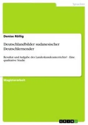 Produktbild von Deutschlandbilder sudanesischer Deutschlernender