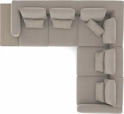 Produktbild von Wohnzimmer Designer Textil Polstermöbel Ecksofa Einrichtung Sofa  L-Form