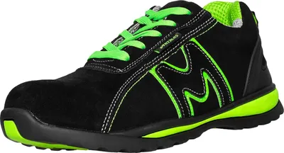 Produktbild von Arbeitsschuhe BSport 3B+S moderne Halbschuhe aus Wildleder schwarz 42
