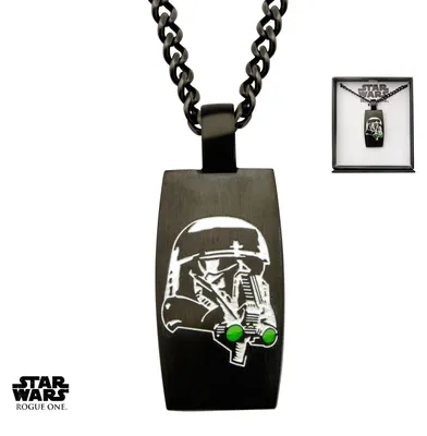 Produktbild von Star Wars – Schwarzes PVD-Erkennungszeichen eines Stormtroopers