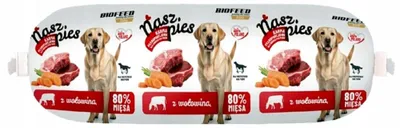 Zdjęcie produktu dla BIOFEED Nasz Pies Baton z Wołowiną 1kg
