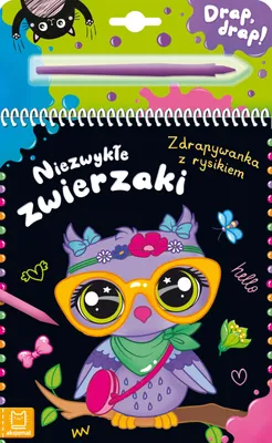 Produktbild von Zdrapywanka z rysikiem Niezwykłe zwierzaki / Aksjomat