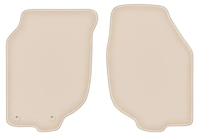 Produktbild von DURBAN Beige Velours-Fußmatten vorne für Rover 25 Schrägheck (1999-2005)