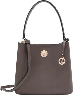 Produktbild von L.CREDI Schultertasche Umhängetasche Filippa Hobo Dark Taupe braun