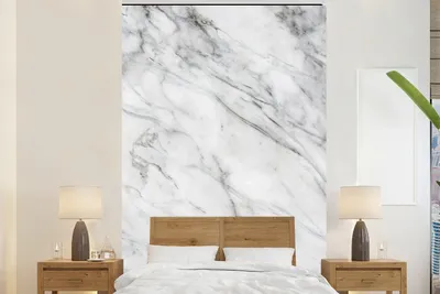 Produktbild von MuchoWow® Fototapete für Wohnzimmer oder Schlafzimmer Wandtapete Vinyl Motivtapete Marmor - Stein - Muster - 170x260 cm - Wohnzimmertapete