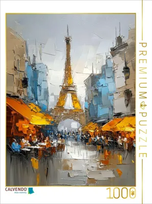 Produktbild von CALVENDO Puzzle Paris | 1000 Teile Lege-Größe 64x48cm Foto-Puzzle für glückliche Stunden