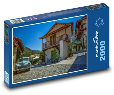 Zdjęcie produktu dla Puzzle 2000 Uliczka w Kalopanayiotis - Cypr - martinpuzzle