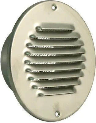 Immagine prodotto di MARLEY, griglia di ventilazione in acciaio inossidabile, modello DN 100