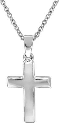 trendor 35868 Kinder Halskette mit Kreuz 925 Silber 1