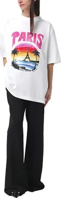Produktbild von Balenciaga Tropical T Shirt Weiß uni