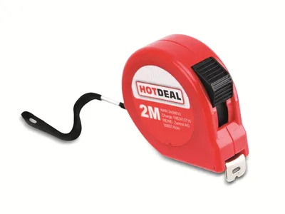 Produktbild von Rollenmaßband 2 m, mit Stopper