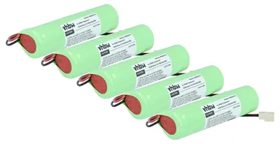 Produktbild von vhbw 5x Akku Ersatz für NOVIPro 3000BAT, 880BAT für Lasermessgerät, Messgerät (3500 mAh, 2,4 V, NiMH)