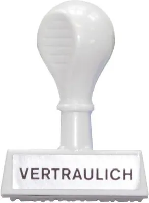 Immagine prodotto di WEDO 19326 WEDO Textstempel "Vertraulich"
