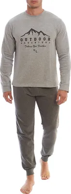 Produktbild von Kisses&Love KLP3 Herren-Winterpyjama aus Plüsch