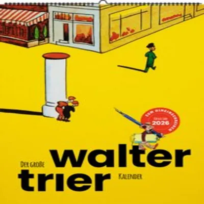 Imagen del producto de El gran calendario de Walter Trier para 2026: Con ilustraciones de los libros infantiles de Kästner