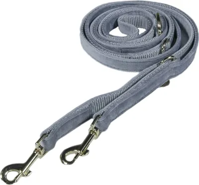 Obrázek produktu pro Kentucky Dogwear Hundeleine Velvet 200 cm Velikost S Hellblau S