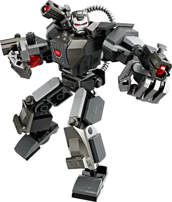 Produktbild von LEGO Marvel War Machine Mech, baubares Superhelden-Spielzeug mit 3 Shootern für Kinder, legendäre Actionfigur aus dem MCU, Geschenk für Jungs und Mädchen ab 6 Jahren 76277
