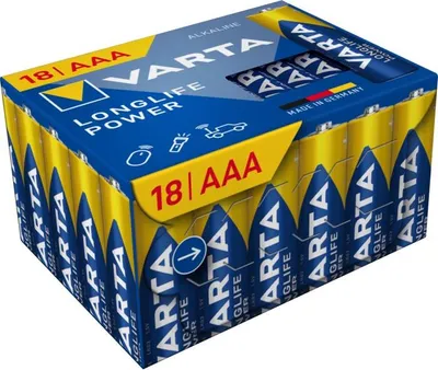 Image de Piles Varta Aaa Llif Power Performance Durabilité Et Puissance Longue Durée - Varta