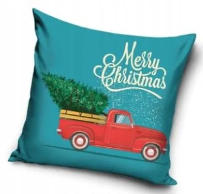 Produktbild von Carbotex Weihnachts-Kissenbezug 40x40 Geschenk Motiv W05Y